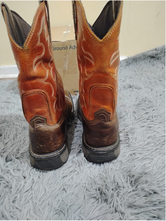 Ariat Work Men Size 12D Leather Cowboy Boots Astm F2892&17 main image 7